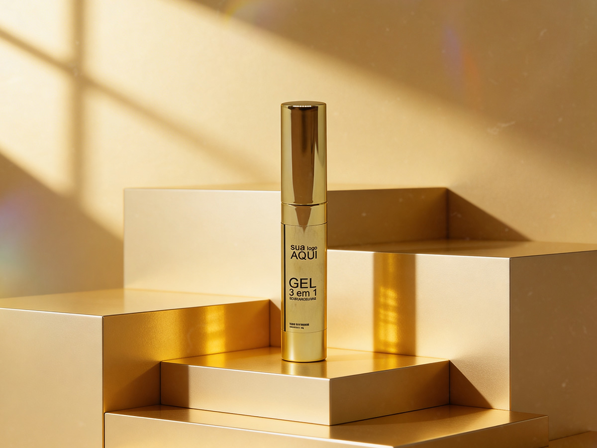 Gel de Sobrancelhas 3 em 1